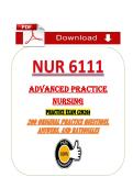 NUR 6111 Advanced Practice Nursing &lpar;PDF&rpar; &vert; &lpar;2026&rpar; Practice Exam &vert; Nursing Questions &lpar;Walden University&rpar;