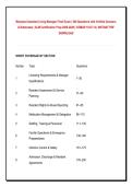 Maryland Assisted Living Manager Final Exam &vert; 200 Questions with Verified Answers &NewLine;& Rationales &vert; ALM Certification Prep 2026-2028 &vert; COMAR 10&period;07&period;14 &vert; INSTANT PDF &NewLine;DOWNLOAD