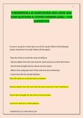 FUNDAMENTALS ATI EXAM REVIEW 2024 LATEST REAL &NewLine;EXAM QUESTIONS & VERIFIED ANSWERS &lpar;2026&rpar; &ndash; PASS &NewLine;GUARANTEED