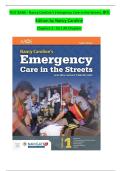 TEST BANK - Nancy Caroline&rsquo;s Emergency Care in the Streets&comma; 8th &NewLine;Edition by Nancy Caroline &NewLine;Chapters 1 - 53 &vert; All Chapters