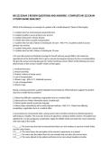 NR 222 EXAM 2 REVIEW QUESTIONS AND ANSWERS &vert; COMPLETE NR 222 EXAM 2 STUDY GUIDE 2026&sol;2027