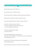 3P Exam &vert; Actual Questions and Answers Latest Updated 2025&sol;2026&lpar;Graded&NewLine;A&plus;&rpar;