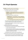 Class notes Psych 101  Psychology 2e &lpar;Openstax&rpar;