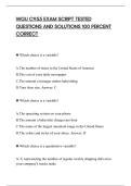 WGU C955 EXAM SCRIPT TESTED&NewLine;QUESTIONS AND SOLUTIONS 100 PERCENT&NewLine;CORRECT