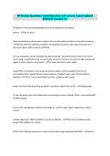 3P Exam Practice Questions and Answers &ndash; Complete Study Guide 2026&sol;2027 &lpar;Verified&comma; Graded A&plus;&rpar; &vert; NP Physical Assessment&comma; Pathophysiology & Pharmacology