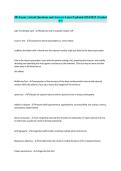 3Ps Exam &vert; Actual Questions and Answers Latest Updated 2026&sol;2027 &lpar;Graded&NewLine;A&plus;&rpar;