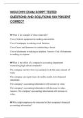 WGU D199 EXAM SCRIPT TESTED&NewLine;QUESTIONS AND SOLUTIONS 100 PERCENT&NewLine;CORRECT