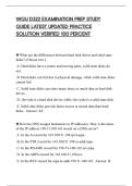 WGU D322 EXAMINATION PREP STUDY&NewLine;GUIDE LATEST UPDATED PRACTICE&NewLine;SOLUTION VERIFIED 100 PERCENT&NewLine;