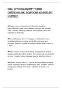 WGU D771 EXAM SCRIPT TESTED&NewLine;QUESTIONS AND SOLUTIONS 100 PERCENT&NewLine;CORRECT