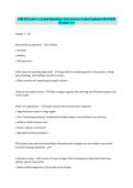 AHLEI Exam 1 Study Guide &ndash; Complete Questions & Answers&comma; Chapters 1-14 &vert; Verified Correct 2026