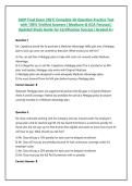 AHIP Final Exam 2027&vert; Complete 50-Question Practice Test with 100&percnt; Verified Answers &vert; Medicare & ACA Focused &vert; Updated Study Guide for Certification Success &vert; Graded A&plus;