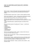 IDM 1010 MIDTERM QUESTIONS WITH VERIFIED ANSWERS