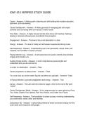 IDM 1010 VERIFIED STUDY GUIDE