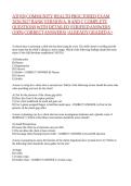 &NewLine;ATI RN COMMUNITY HEALTH PROCTORED EXAM&NewLine;2&NewLine;026&sol;2027 BANK VERSION A&comma; B AND C COMPLETE&NewLine;QUESTIONS WITH DETAILED VERIFIED ANSWERS&NewLine;&lpar;100&percnt; CORRECT ANSWERS&rpar; &sol;ALREADY GRADED A&plus;&NewLine;