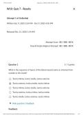 BIOL 201 &ndash; Fall 2025 A&plus; Graded Anatomy & Physiology I Solutions Pack &lpar;Updated 2026&rpar; &bull; Quizzes&comma; Midterm & Final &ndash; AMU