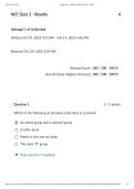 BIOL 201 &ndash; Fall 2025 Quiz 2 Solutions &lpar;Updated 2026 Edition&rpar; &bull; Human Anatomy & Physiology I &ndash; American Military University