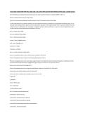 EXCEL CRASH COURSE EXAM FROM WALL STREET PREP - WALL STREET PREP QUESTIONS AND ANSWERS UPDATED 2026 &vert; ASSURED SUCCESS&NewLine;