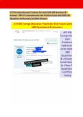 ATI PN Comprehensive Predictor Exit with NGN 180 Questions &&NewLine;Answers &vert; RN ATI Comprehensive Exit Predictor Exam with NGN 180&NewLine;Questions and Answers&sol; Verified Answers&NewLine;