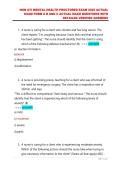 NGN ATI Mental Health Proctored Exam 2025 &vert; Practice Questions&comma; Answers & Rationales &vert; Comprehensive Exam Prep