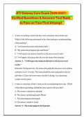 ATI Ostomy Care Exam 2026&sol;2027&colon;&NewLine;Verified Questions & Answers Test Bank&NewLine;to Pass on Your First Attempt&NewLine;