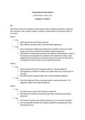 C&EE C185 &ndash; Transportation Systems Analysis Assignment 1 &lpar;Fully Worked A&plus; Solutions&rpar; &bull; UCLA &ndash; 2026 Edition