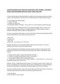 HURST READINESS EXAM &lpar;PRACTICE&rpar; QUESTIONS AND ANSWERS &vert; COMPLETE HURST NCLEX READINESS PRACTICE STUDY GUIDE 2026&sol;2027