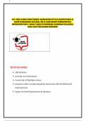 ATI MED SURG PROCTORED EXAM QUESTIONS & ANSWERS&NewLine;ALIGNED WITH 2026-27 CHAMBERLAIN UNIVERSITY&NewLine;CURRICULUM TOPICS&NewLine;