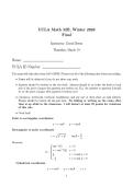 MATH 32B &ndash; Winter 2026 Final Exam &lpar;Fully Worked A&plus; Solutions&rpar; &bull; UCLA