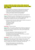 CSL2601 Communication Science &lpar;PDF&rpar; &vert; 2026 Exam Questions and Answers &plus; Rationales &vert; Study Guide &vert; 100&percnt; Correct