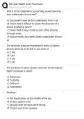 Scuba Schools International &lpar;SSI&rpar; Open Water Diver Final Exam EXAM STUDY GUIDE 2026&sol;2027 ACCURATE QUESTIONS WITH CORRECT DETAILED SOLUTIONS &vert;&vert; 100&percnt; GUARANTEED PASS NEWEST VERSION