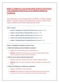 BIOD 121 Module 1 Exam &lpar;2023&sol;2024&rpar; Newest Questions and Answers Essentials in Nutrition Portage Learning