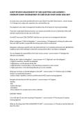 HURST REVIEW MANAGEMENT OF CARE QUESTIONS AND ANSWERS &vert; COMPLETE HURST MANAGEMENT OF CARE NCLEX STUDY GUIDE 2026&sol;2027