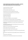 HURST QUESTION BANK QUESTIONS AND ANSWERS &vert; COMPLETE HURST QUESTION BANK NCLEX STUDY GUIDE 2026&sol;2027