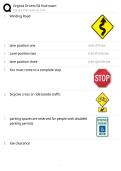 Virginia Drivers Education Final Exam EXAM STUDY GUIDE 2026&sol;2027 ACCURATE QUESTIONS WITH CORRECT DETAILED SOLUTIONS &vert;&vert; 100&percnt; GUARANTEED PASS NEWEST VERSION