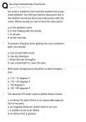Nursing Fundamentals Final Exam EXAM STUDY GUIDE 2026&sol;2027 ACCURATE QUESTIONS WITH CORRECT DETAILED SOLUTIONS &vert;&vert; 100&percnt; GUARANTEED PASS NEWEST VERSION
