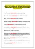 WILKES NSG 526 Exam 3 &vert;&vert; mOST RECENT Exam 2026&sol;27 aCTUaL&NewLine;COmPLETE REaL Exam QUESTIONS aND CORRECT aNSWERS &lpar;VERIFIED&NewLine;aNSWERS&rpar; aLREaDY GRaDED a&plus; &vert; GUaRaNTEED SUCCESS&excl;&excl; NEWEST&NewLine;Exam &vert; JUST RELEaSED&excl; 