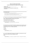 NUR 211 FUNDAMENTALS OF NURSING EXAM 2026 265&plus; COMPLETE EXAM QUESTIONS AND ANSWERS 100&percnt; VERIFIED A&plus; GRADE ASSURED&excl;&excl;&excl;&excl;&excl; NEW LATEST UPDATE&excl;&excl;&excl;&excl;&excl;