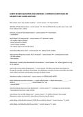 HURST REVIEW QUESTIONS AND ANSWERS &vert; COMPLETE HURST NCLEX-RN REVIEW STUDY GUIDE 2026&sol;2027