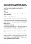 HURST REVIEW QBANK CUSTOMIZE QUIZ &ndash; FUNDAMENTALS QUESTIONS AND ANSWERS &vert; COMPLETE HURST FUNDAMENTALS NCLEX STUDY GUIDE 2026&sol;2027&NewLine;