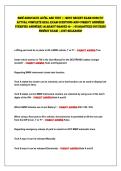 BMW AssociAte level Ase test &vert;&vert; Most ReceNt eXAM 2026&sol;27&NewLine;ActUAl coMPlete ReAl eXAM QUestioNs AND coRRect ANsWeRs&NewLine;&lpar;veRiFieD ANsWeRs&rpar; AlReADY GRADeD A&plus; &vert; GUARANteeD sUccess&excl;&excl;&NewLine;NeWest eXAM &vert; JUst ReleAseD&excl; 