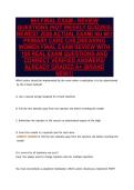 661 FINAL EXAM - REVIEW&NewLine;QUESTIONS &lpar;NOT WEEKLY QUIZZES&rpar;&NewLine;NEWEST 2026 ACTUAL EXAM&vert; NU 661&NewLine;PRIMARY CARE CHILDBEARING&NewLine;WOMEN FINAL EXAM REVIEW WITH&NewLine;100 REAL EXAM QUESTIONS AND&NewLine;CORRECT VERIFIED ANSWERS&sol;&NewLine;ALREADY GRADED A&plus; &lpar;BRAND&NewLine;NEW&excl;&excl;&rpar;
