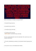 661 FINAL EXAM - QUIZ QUESTIONS&NewLine;NEWEST 2026 ACTUAL EXAM&vert; NU 661&NewLine;PRIMARY CARE CHILDBEARING&NewLine;WOMEN FINAL EXAM REVIEW WITH&NewLine;100 REAL EXAM QUESTIONS AND&NewLine;CORRECT VERIFIED ANSWERS&sol;&NewLine;ALREADY GRADED A&plus; &lpar;BRAND&NewLine;NEW&excl;&excl;&rpar;