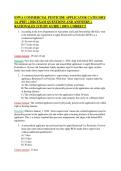 Iowa Commercial Pesticide Applicator Category 1A &lpar;PDF&rpar; &vert; 2026 Exam Questions and Answers &plus; Rationales &vert; Study Guide &vert; 100&percnt; Correct