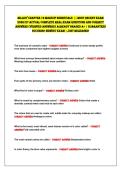 Milady Chapter 12 Makeup essentials &vert;&vert; MOst reCent eXaM&NewLine;2026&sol;27 aCtual COMplete real eXaM QuestiOns and COrreCt&NewLine;ansWers &lpar;VeriFied ansWers&rpar; already Graded a&plus; &vert; Guaranteed&NewLine;suCCess&excl;&excl; neWest eXaM &vert; Just released&excl; 