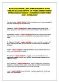 NU 170 Exam 4 REviEw &vert;&vert; mOST RECENT Exam 2026&sol;27 aCTUaL&NewLine;COmPLETE REaL Exam QUESTiONS aND CORRECT aNSwERS &lpar;vERiFiED&NewLine;aNSwERS&rpar; aLREaDY GRaDED a&plus; &vert; GUaRaNTEED SUCCESS&excl;&excl; NEwEST&NewLine;Exam &vert; JUST RELEaSED&excl; 