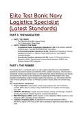 Elite Navy Logistics Specialist Test Bank &lpar;2026&sol;2027&rpar; &vert; NAVSUP P-485&comma; MILSTRIP & Project 33 Mastery