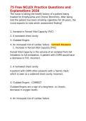 75 Free NCLEX Practice Questions and Explanations 2026&period;