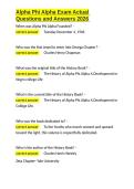 Alpha Phi Alpha Exam Actual Questions and Answers 2026&period;docx&NewLine;&NewLine;