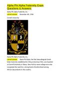 Alpha Phi Alpha Fraternity Exam Questions & Answers&period;docx&NewLine;&NewLine;