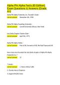 Alpha Phi Alpha Facts &lpar;ID Edition&rpar; Exam Questions & Answers &lpar;Grade A&plus;&rpar;&period;docx&NewLine;&NewLine;